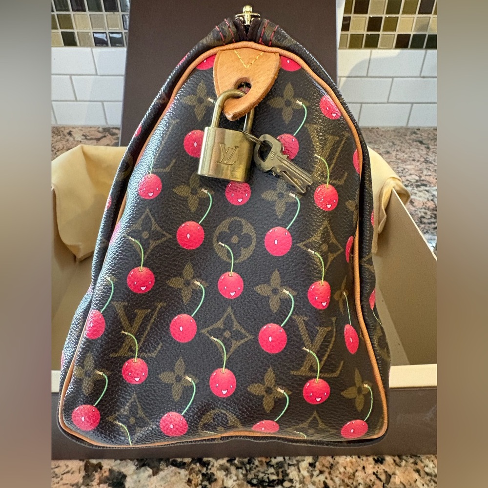 Louis Vuitton Monogram Cerises Speedy 25 - Picture 6 of 15
